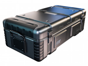 sci-fi container 3D मॉडल