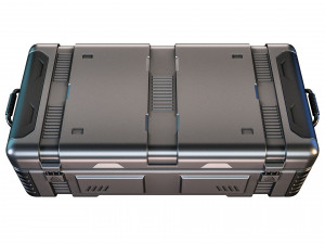 sci-fi container Modello 3D