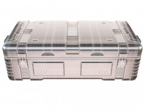 sci-fi container Modello 3D