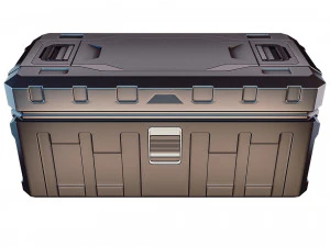 sci-fi container 3D Model
