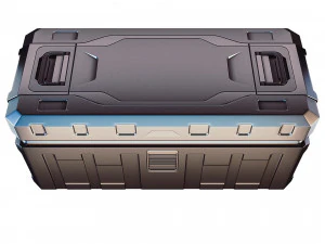 sci-fi container 3D Model
