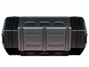 sci-fi container 3D मॉडल
