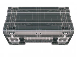 military container 3D Model