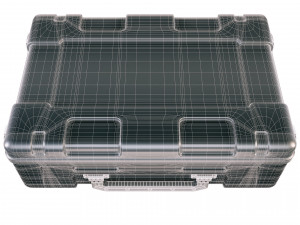 sci-fi military container Modèle 3D