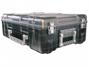 sci-fi military container Modèle 3D