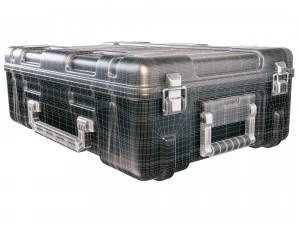 sci-fi military container 3D Model