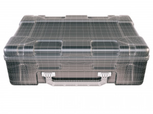 sci-fi military container Modèle 3D