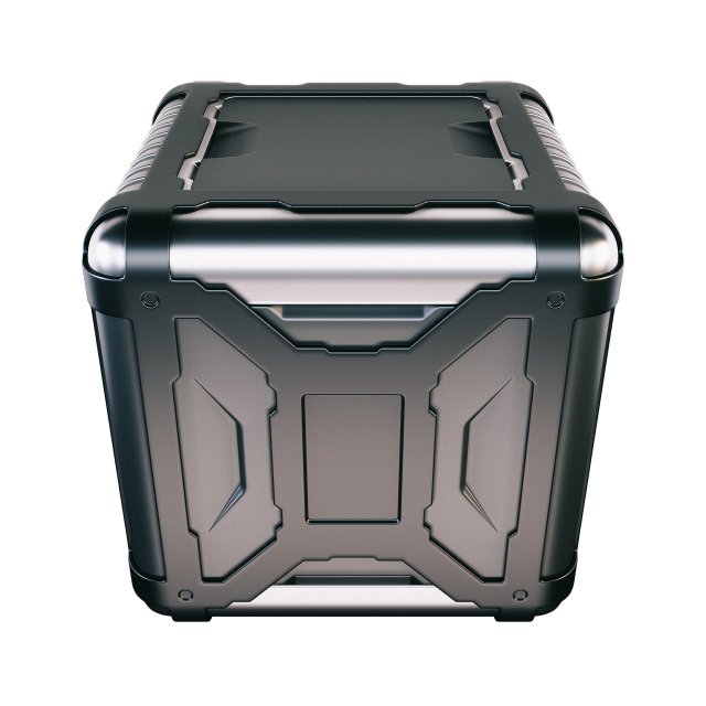 sci-fi container 3Dモデル .c4d .max .obj .3ds .fbx .stl .blend 