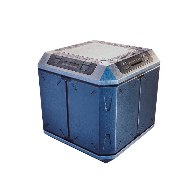 sci-fi box game 3D Model .c4d .max .obj .3ds .fbx .stl .blend 