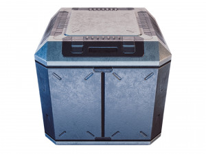 sci-fi box game 3D Model