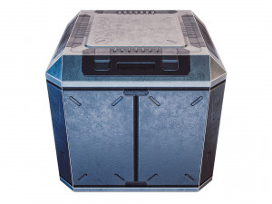 sci-fi box game 3D Model