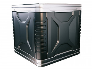 sci-fi container 3Dモデル