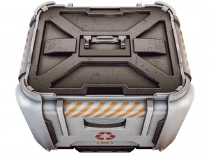 sci-fi container game 3D Model