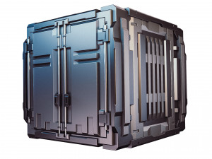sci-fi industrial container 3D 모델