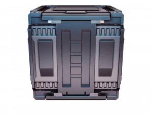 sci-fi industrial container 3D Model