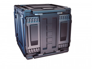 sci-fi industrial container 3D मॉडल
