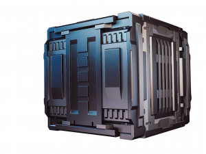 sci-fi industrial container 3D मॉडल