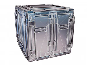 sci-fi industrial container 3D Model