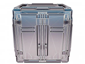 sci-fi industrial container 3D Model