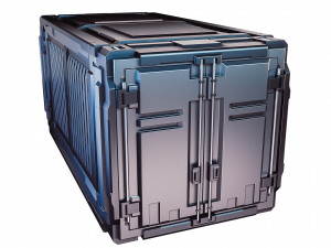 sci-fi industrial container 3D मॉडल