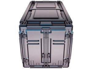 sci-fi industrial container 3D Model