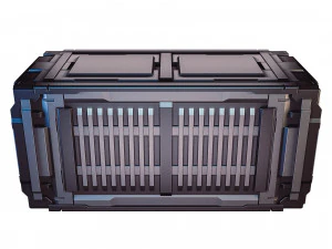 sci-fi industrial container 3D Model