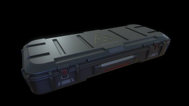 military container 3D Model .c4d .max .obj .3ds .fbx .stl .blend