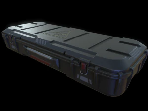 military container 3D Model