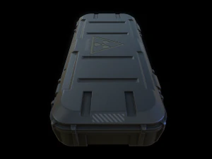 military container 3D Model