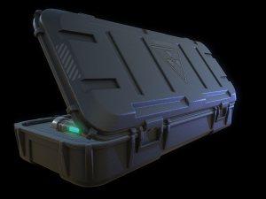 military container Modelo 3D