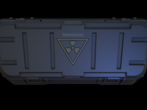 military container Modelo 3D