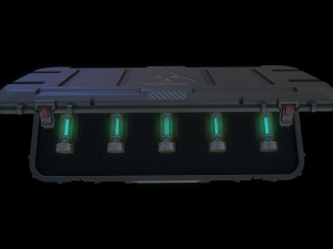 military container Modelo 3D