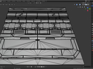 Sci-fi trim sheet 3D 模型