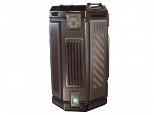 sci-fi container game 3Dモデル