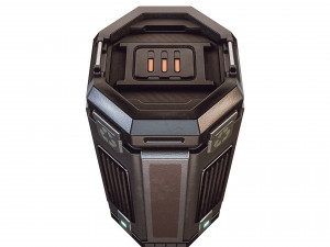 sci-fi container game 3Dモデル