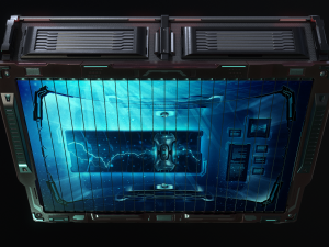 sci-fi billboards Modello 3D