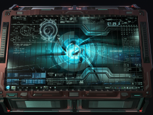 sci-fi billboards Modello 3D