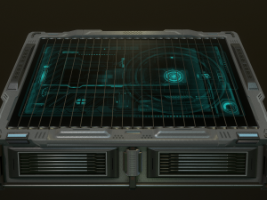 sci-fi billboards Modello 3D