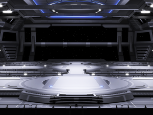 Sci-Fi Scene - Last Star 3D Model