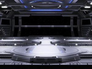 Sci-Fi Scene - Last Star 3D Model