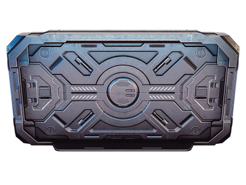 Sci-fi door Modello 3D
