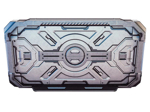 Sci-fi door 3D Model