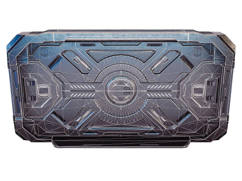 Sci-fi door 3D Model