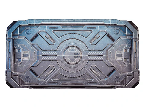 Sci-fi door 3D Model