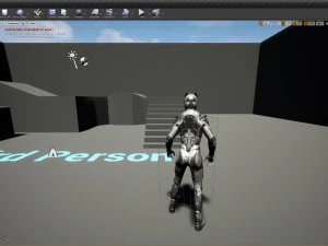 sci-fi girl solder 3D Model