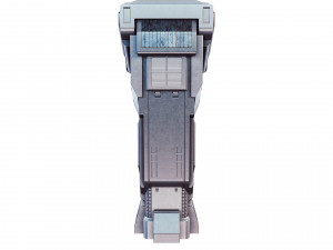 sci-fi console game 3Dモデル