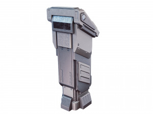 sci-fi console game 3Dモデル