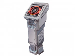 sci-fi console game 3D Model