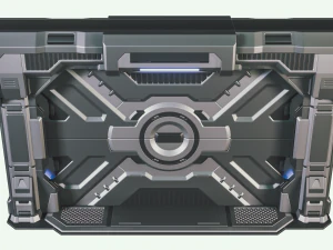 sci-fi door 3D Model