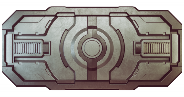 sci-fi door Modelo 3D .c4d .max .obj .3ds .fbx .stl .blend 